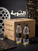 كرتونه 24  ماء زمزم المبارك مع زجاجة 330 ملي